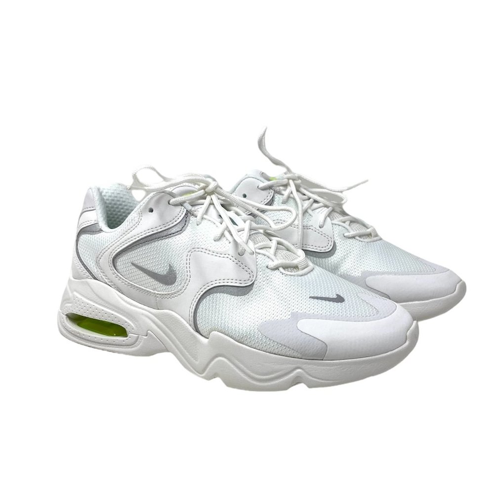 NIKE Women's Size 8.5 CK2943 105 AIR MAX 2X Summit White SPORTS Shoes Sneakers - Picture 3 of 11